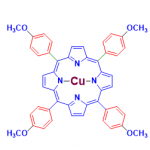 Structure of meso-Tera(4-methoxyphenyl)porphyrin-Cu(II) CAS 24249-30-7