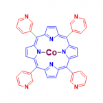 Structure of meso-Tetra (3-pyridyl) porphine-Co(II) CAS WENA-0208
