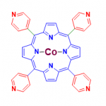 Structure of meso-Tetra (4-pyridyl) porphine-Co(II) CAS WENA-0207