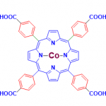 Structure of meso-Tetra(4-carboxyphenyl)porphine-Co(II) CAS WENA-0215