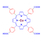 Structure of meso-Tetra(4-carboxyphenyl)porphine-Cu(II) CAS 41699-93-8