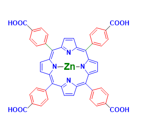 Structure of meso Tetra4 carboxyphenylporphine ZnII CAS 27647 84 3 - TRIETHYLGALLIUM CAS 1115-99-7