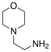 Structure of 4-(2-Aminoethyl)morpholine CAS 2038-03-1