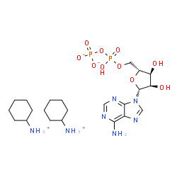 Structure of Adenosine 5 diphosphate biscyclohexylammonium salt CAS 102029 87 8 - 2,5-Diethoxy-4-[(4-methylphenyl)thio]-benzenediazonium tetrachlorozincate CAS 38656-51-8