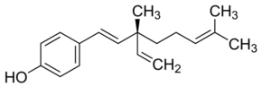 Structure of Bakuchiol CAS 10309 37 2 - turkesterone CAS 41451-87-0