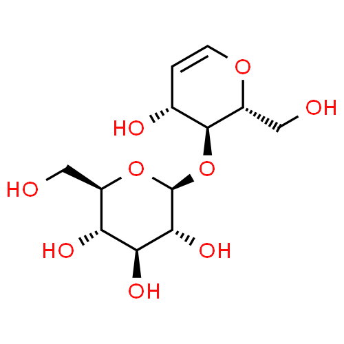 Structure of D-Cellobial CAS 5346-85-0