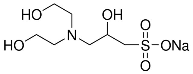 Structure of DIPSO sodium salt CAS 102783-62-0