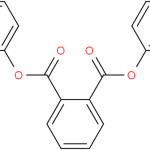 Structure of Diphenyl phthalate CAS 84-62-8