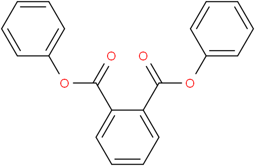 Structure of Diphenyl phthalate CAS 84 62 8 - Diphenyl phthalate CAS 84-62-8