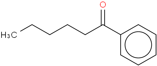 Structure of HEXANOPHENONE CAS 942-92-7