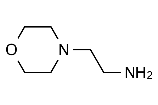 Structure of N 2 Aminoethylmorpholine CAS 2038 03 1 600x400 - 2,5-Diethoxy-4-[(4-methylphenyl)thio]-benzenediazonium tetrachlorozincate CAS 38656-51-8