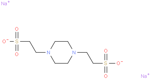Structure of PIPES disodium salt CAS 76836 02 7 - 4-Methylvalerophenone CAS 1671-77-8