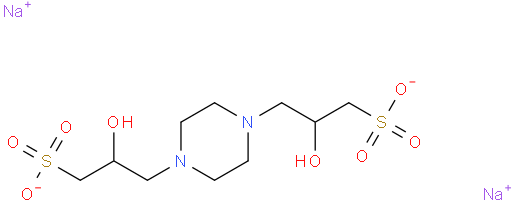Structure of POPSO disodium salt CAS 108321-07-9