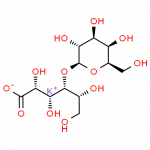 Structure of Potassium lactobionate CAS 69313-67-3