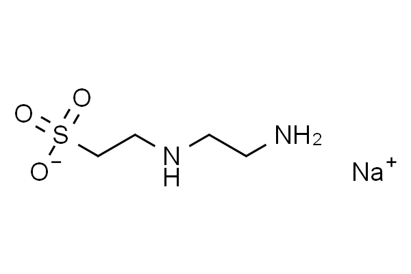 Structure of Sodium 2 2 aminoethylaminoethanesulphonate CAS 34730 59 1 600x400 - Sodium 2-[(2-aminoethyl)amino]ethanesulphonate CAS 34730-59-1