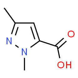 Structure of 1,3-Dimethylpyrazole-5-carboxylic-acid CAS 5744-56-9