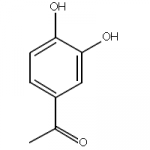 Structure of 3,4-Dihydroxyacetophenone CAS 1197-09-7