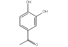 Structure of 3,4-Dihydroxyacetophenone <span class="caps">CAS</span> 1197-09-7 Structure of 3,4-Dihydroxyacetophenone CAS 1197-09-7