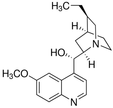 Structure of Dihydroquinidine CAS 1435-55-8