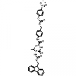 Structure of Fmoc Val Ala pAB PNP CAS 1394238 92 6 150x150 - Custom Amino Acids and Peptides