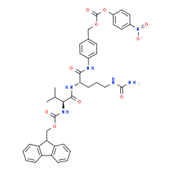 Structure of Fmoc Val Cit PAB PNP CAS 863971 53 3 - Iscotrizinol CAS 154702-15-5