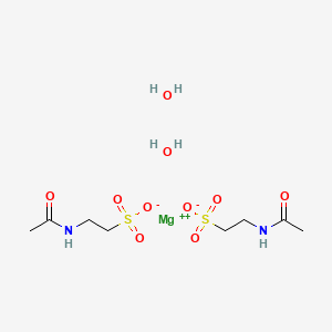 Structure of Magnesium Acetyl Taurate CAS 75350 40 2 - Propionic acid CAS 79-09-4