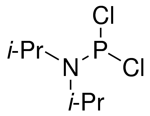 Structure of N,N-Diisopropylphosphoramidous dichloride <span class="caps">CAS</span> 921-26-6 Structure of N,N-Diisopropylphosphoramidous dichloride CAS 921-26-6