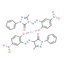Structure of Orange 625 CAS 2256 37 8 - Black 27 CAS 12237-22-8