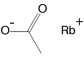 Structure of Rubidium Acetate CAS 563 67 7 - Acetoacetic Lithium CAS 3483-11-2