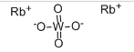 Structure of Rubidium Tungstate CAS 13597-52-9