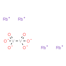 Structure of Rubidium Vanadate CAS 13597 61 0 - Rubidium Acetate CAS 563-67-7