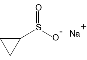 Structure of Sodium Cyclopropanesulfinate CAS 910209-21-1