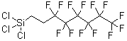 Structure of 1H1H2H2H Perfluorooctyltrichlorosilane CAS 78560 45 9 - Silicone oil WI-552 CAS 68083-14-7