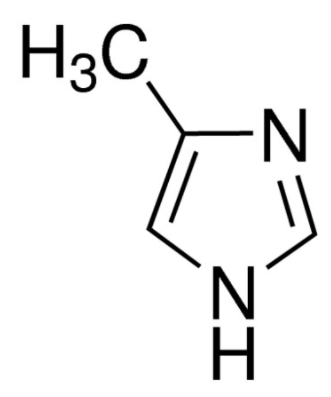 Structure of 4 Methylimidazole CAS 822 36 6 - THFA CAS 2399-48-6