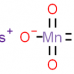 Structure of Cesium Permaganate CAS 13456-28-5
