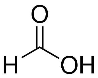 Structure of Formic acid CAS 64-18-6