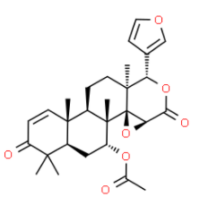 Structure of Gedunin CAS 2753 30 2 - turkesterone CAS 41451-87-0