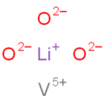 Structure of Lithium Vanadate CAS 15060-59-0