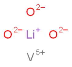 Structure of Lithium Vanadate CAS 15060 59 0 - Lithium Vanadate CAS 15060-59-0