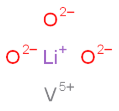 Structure of Lithium Vanadate CAS 15060 59 0 - TETRAKIS(ETHYLMETHYLAMINO)ZIRCONIUM CAS 175923-04-3