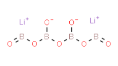 Structure of Lithium borate CAS 12007 60 2 - Lithium borate CAS 12007-60-2