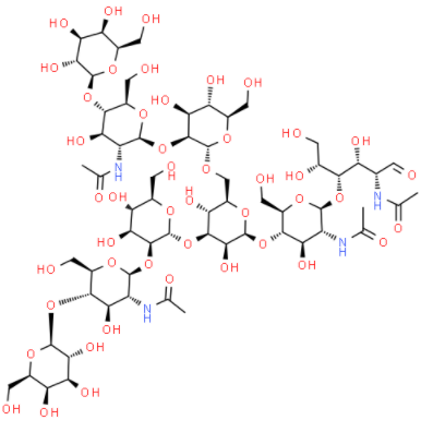 Structure of NA2 N-Glycan CAS 71496-53-2