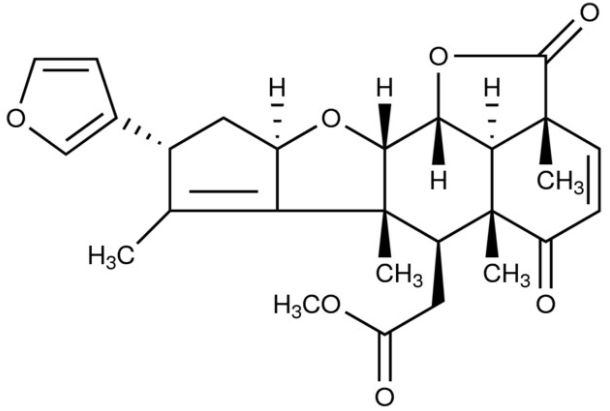 Structure of Nimbolide CAS 25990-37-8