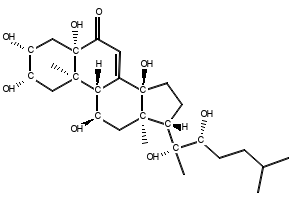 Structure of URISTERONE A CAS 38778 30 2 - 7-Hydroxycoumarin CAS 93-35-6