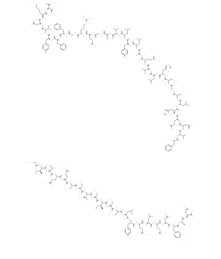 Structure of INSULIN ASPART CAS 116094-23-6