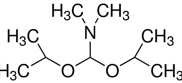 Structure of NN Dimethylformamide diisopropyl acetal CAS 18503 89 4 600x276 - 3,4-Dinitrophenol CAS 577-71-9