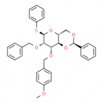 Structure of Phenyl 3 O 4 methoxyphenylmethyl 2 O phenylmethyl 46 O R phenylmethylene 1 thio alpha D mannopyranoside CAS 177943 74 7 150x150 - Our Customers