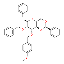 Structure of Phenyl 3 O 4 methoxyphenylmethyl 2 O phenylmethyl 46 O R phenylmethylene 1 thio alpha D mannopyranoside CAS 177943 74 7 - Cy3-UTP 10mM Sodium solution CAS CY3UTP