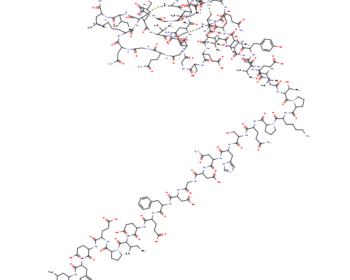 Structure of Recombinant Hirudin CAS 8001 27 2 500x400 - Iscotrizinol CAS 154702-15-5
