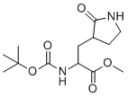 Structure of S Methyl 2 tert butoxycarbonylamino 3 S 2 oxopyrrolidin 3 ylpropanoate CAS 328086 60 8 - Our Customers